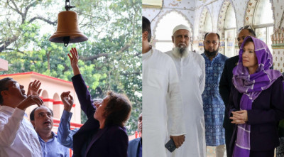 মসজিদ-মন্দির-গির্জা পরিদর্শনে ভারপ্রাপ্ত মা‌র্কিন রাষ্ট্রদূত